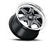 Weld Racing Ventura 6 Drag Gloss Black Milled 6-Lug Wheel; 17x5; -7mm Offset (04-08 F-150)