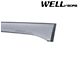 WELLvisors Off-Road Series Taped-on Window Visors Wind Deflectors; Front and Rear; Dark Tint (15-20 F-150 SuperCrew)
