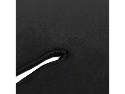 WELLvisors Suede Style Dash Mat; Black (15-20 F-150)