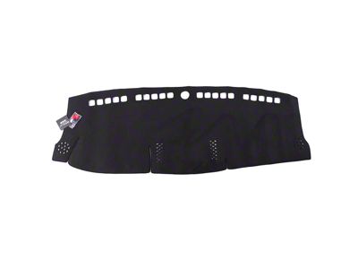 WELLvisors Suede Style Dash Mat; Black (19-23 Ranger)