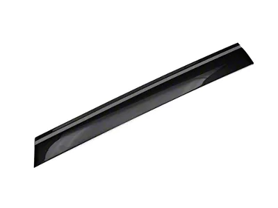 WELLvisors Taped-on Window Deflectors with Black Trim; Front and Rear; Dark Tint (21-24 Tahoe)