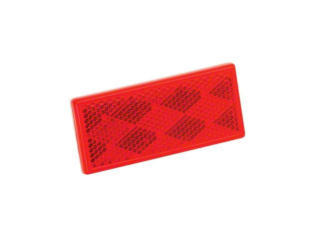 Ford Ranger Rear Reflector Ranger Red Reflector; With Adhesive Back; 1-Bag - Free Shipping