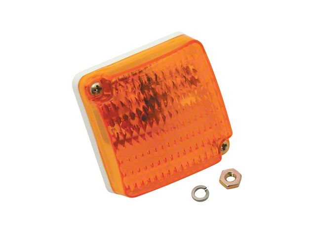 Side Marker Clearance Light; Amber; PC Rated