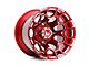 Wesrock Wheels Spur Candy Red Milled 6-Lug Wheel; 20x10; -12mm Offset (04-08 F-150)