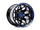 Wesrock Wheels Spur Gloss Black Milled with Blue Tint 6-Lug Wheel; 20x10; -12mm Offset (07-14 Tahoe)