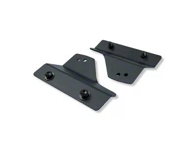 Westcott Designs Front Fender Liner Pullback Kit; Satin Black (19-25 Sierra 1500)