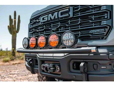 Westcott Designs Front Bumper Light Mount Bar (24-25 Sierra 2500 HD AT4X w/ AEV Bumper)