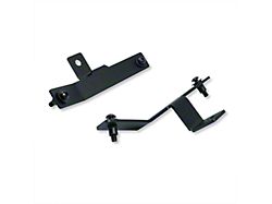Westcott Designs Front Fender Liner Pullback Kit; Satin Black (20-26 Sierra 2500 HD)