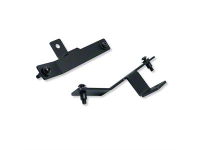 Westcott Designs Front Fender Liner Pullback Kit; Satin Black (20-25 Sierra 2500 HD)