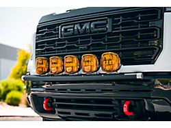 Westcott Designs Front Bumper Light Mount Bar (24-26 Silverado 2500 HD Bison w/ Factory Bumper)