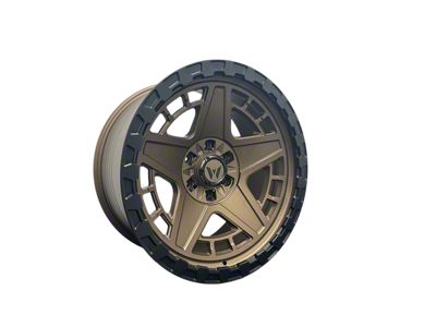 Western Wheels HU96 Satin Bronze Face 6-Lug Wheel; 20x10; -12mm Offset (15-20 Tahoe)