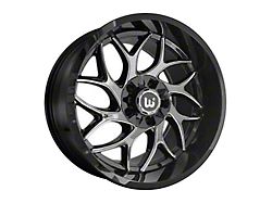 Western Wheels DUKE Brush Face 6-Lug Wheel; 20x10; -12mm Offset (19-26 Sierra 1500)