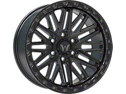 Western Wheels AL04 Black Machined Face Dark Tint 6-Lug Wheel; 20x10; -12mm Offset (21-26 Yukon)