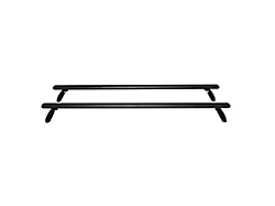 Westin Cross Bars for EXP Truck Cap Roof Rails; Black; 51-Inch (Universal; Some Adaptation May Be Required)