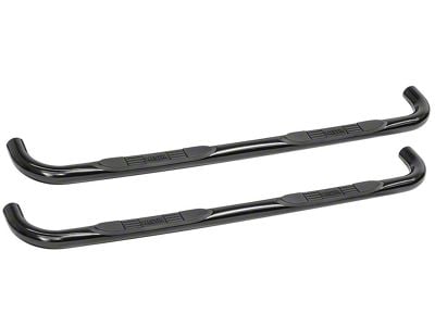 E-Series 3-Inch Nerf Side Step Bars; Black (01-03 F-150 SuperCrew)