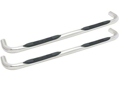 E-Series 3-Inch Nerf Side Step Bars; Stainless Steel (04-08 F-150 SuperCab)