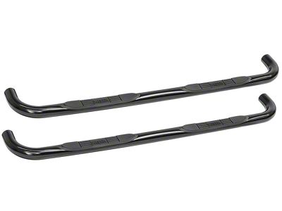 E-Series 3-Inch Nerf Side Step Bars; Black (04-08 F-150 SuperCrew)
