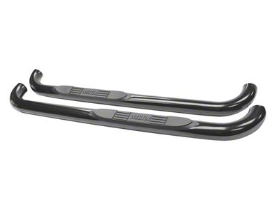 E-Series 3-Inch Nerf Side Step Bars; Stainless Steel (15-24 F-150 Regular Cab)