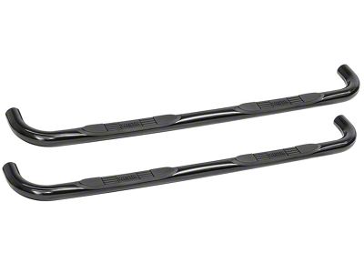 E-Series 3-Inch Nerf Side Step Bars; Black (15-24 F-150 SuperCab)