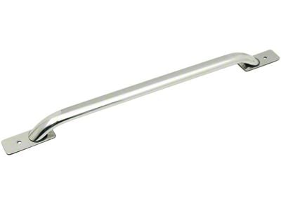 Platinum Oval Bed Rails; Stainless Steel (15-24 F-150 w/ 6-1/2-Foot Bed)