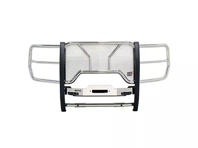 Westin HDX Winch Mount Grille Guard; Polished (23-25 F-350 Super Duty)