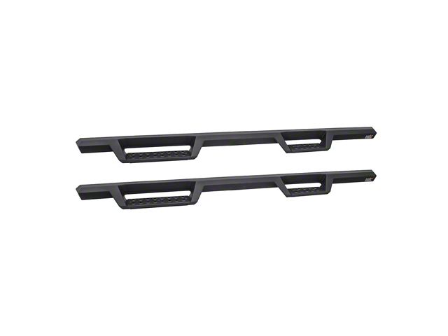 Westin HDX Drop Nerf Side Step Bars; Textured Black (14-18 Sierra 1500 Double Cab)