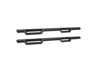 Westin HDX Drop Wheel-to-Wheel Nerf Side Step Bars; Textured Black (14-18 Sierra 1500 Crew Cab w/ 5.80-Foot Short Box)