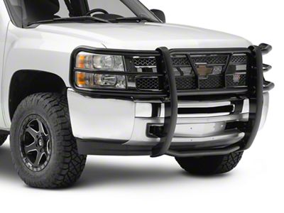 Westin HDX Grille Guard; Black (07-13 Silverado 1500)