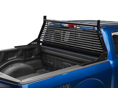 HDX Headache Rack; Black (04-24 F-150 Styleside)