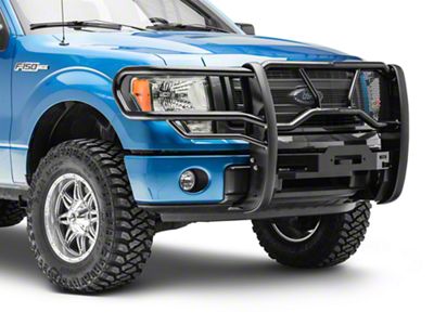 Westin HDX Winch Mount Grille Guard; Black (09-14 F-150, Excluding Harley Davidson & Raptor)