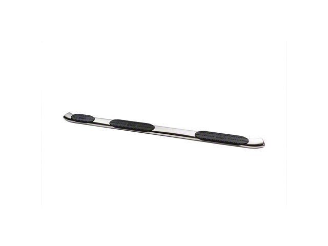Pro Traxx 5-Inch Wheel-to-Wheel Oval Side Step Bars; Stainless Steel (09-18 RAM 1500 Crew Cab w/ 6.4 ft. Box)