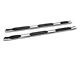 Pro Traxx 5-Inch Wheel-to-Wheel Oval Side Step Bars; Stainless Steel (09-18 RAM 1500 Quad Cab w/ 6.4 ft. Box, Crew Cab w/ 5.7 ft. Box)