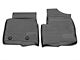 Profile Front and Second Row Floor Liners; Black (09-14 F-150 SuperCab, SuperCrew)