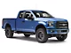 Westin Pro Traxx 5-Inch Wheel-to-Wheel Oval Side Step Bars; Black (15-20 F-150 SuperCab & SuperCrew w/ 6-1/2-Foot Bed)