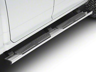 Westin R5 Nerf Side Step Bars; Stainless Steel (09-18 RAM 1500 Quad Cab, Crew Cab)