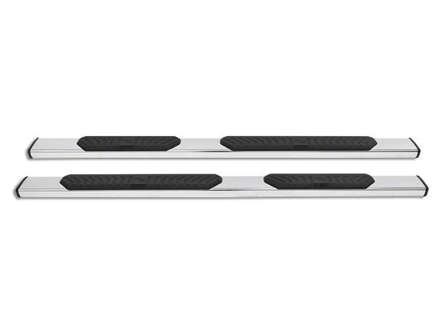 Westin R5 Nerf Side Step Bars; Stainless Steel (14-18 Sierra 1500 Double Cab, Crew Cab)