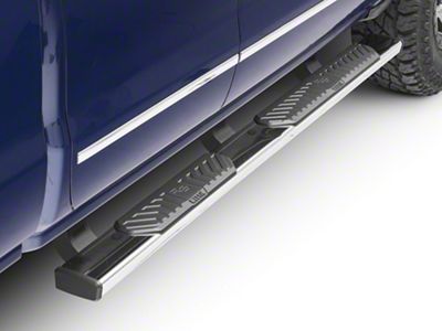 Westin R5 Nerf Side Step Bars; Stainless Steel (14-18 Silverado 1500 Double Cab, Crew Cab)