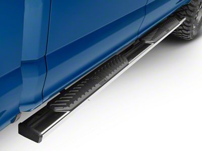 Westin R5 Nerf Side Step Bars; Stainless Steel (15-25 F-150 SuperCab, SuperCrew)