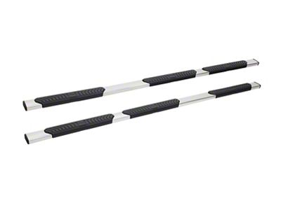 Westin R5 M-Series Wheel-to-Wheel Nerf Side Step Bars; Polished Stainless (14-18 Silverado 1500 Double Cab)
