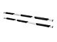 Westin R5 M-Series Wheel-to-Wheel Nerf Side Step Bars; Polished Stainless (14-18 Silverado 1500 Double Cab)