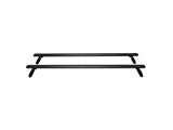 Westin Cross Bars for EXP Truck Cap Roof Rails; Black; 43-Inch (Universal; Some Adaptation May Be Required)