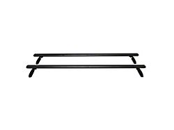 Westin Cross Bars for EXP Truck Cap Roof Rails; Black; 51-Inch (Universal; Some Adaptation May Be Required)
