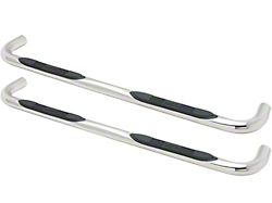 E-Series 3-Inch Nerf Side Step Bars; Stainless Steel (02-08 RAM 1500 Quad Cab)