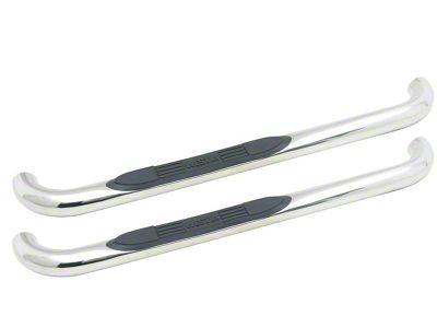E-Series 3-Inch Nerf Side Step Bars; Stainless Steel (02-08 RAM 1500 Regular Cab)