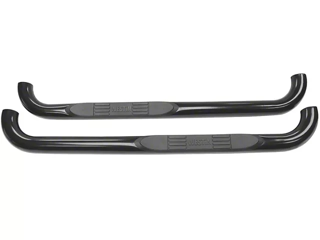 E-Series 3-Inch Nerf Side Step Bars; Black (02-08 RAM 1500 Regular Cab)