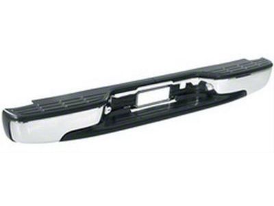 Perfect Match Rear Bumper; Chrome (99-06 Sierra 1500)