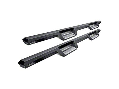 Westin HDX Stainless Drop Nerf Side Step Bars; Textured Black (99-13 Sierra 1500 Extended Cab)