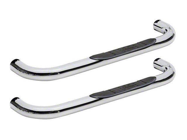 Signature 3-Inch Nerf Side Step Bars; Chrome (99-13 Sierra 1500 Regular Cab)