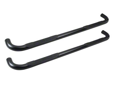 Signature 3-Inch Nerf Side Step Bars; Black (04-13 Sierra 1500 Crew Cab)