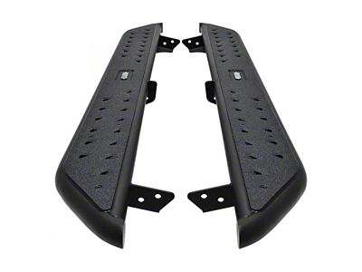 Westin Outlaw Nerf Side Step Bars; Textured Black (14-18 Sierra 1500 Crew Cab)